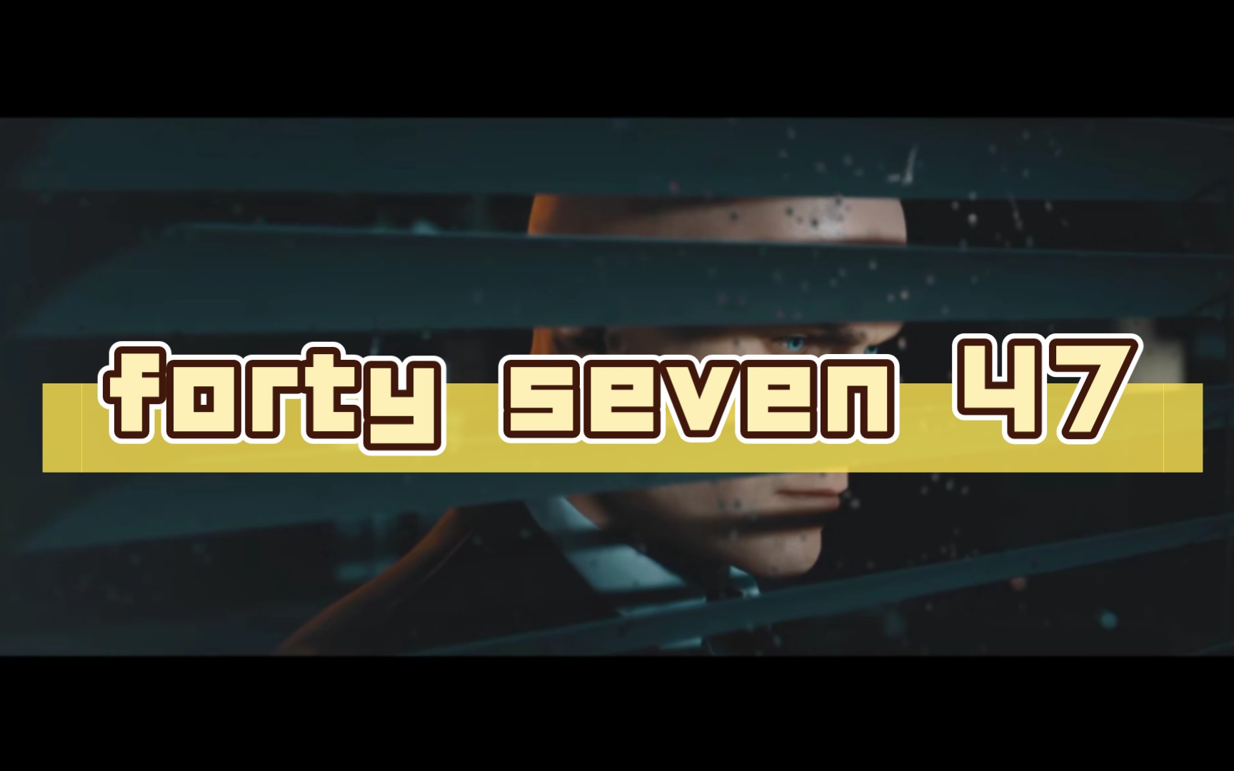 [forty seven 47] hitman混剪 good afternoon 47/good luck, 47