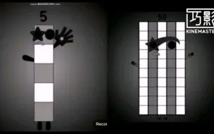 Скачать видео: 数字方块（10～200）但仿照（1～20）和原版（1～20）对比