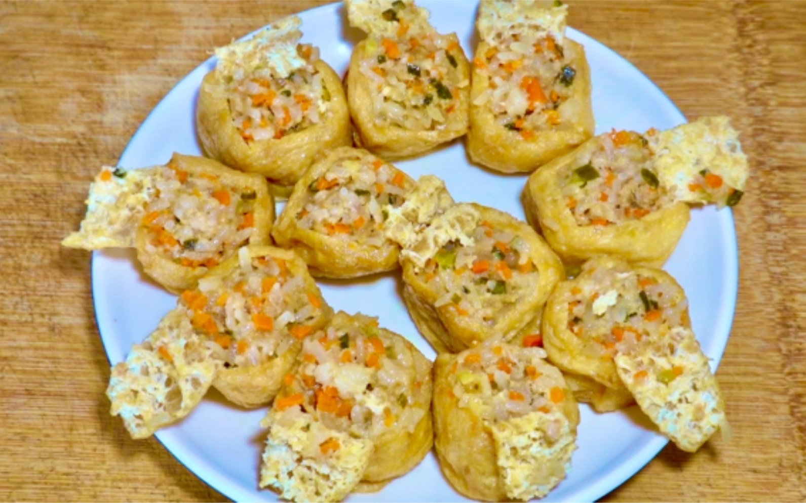 广西酿豆腐,用料做法超简单,每次都不够吃,真香啊_哔哩哔哩_bilibili