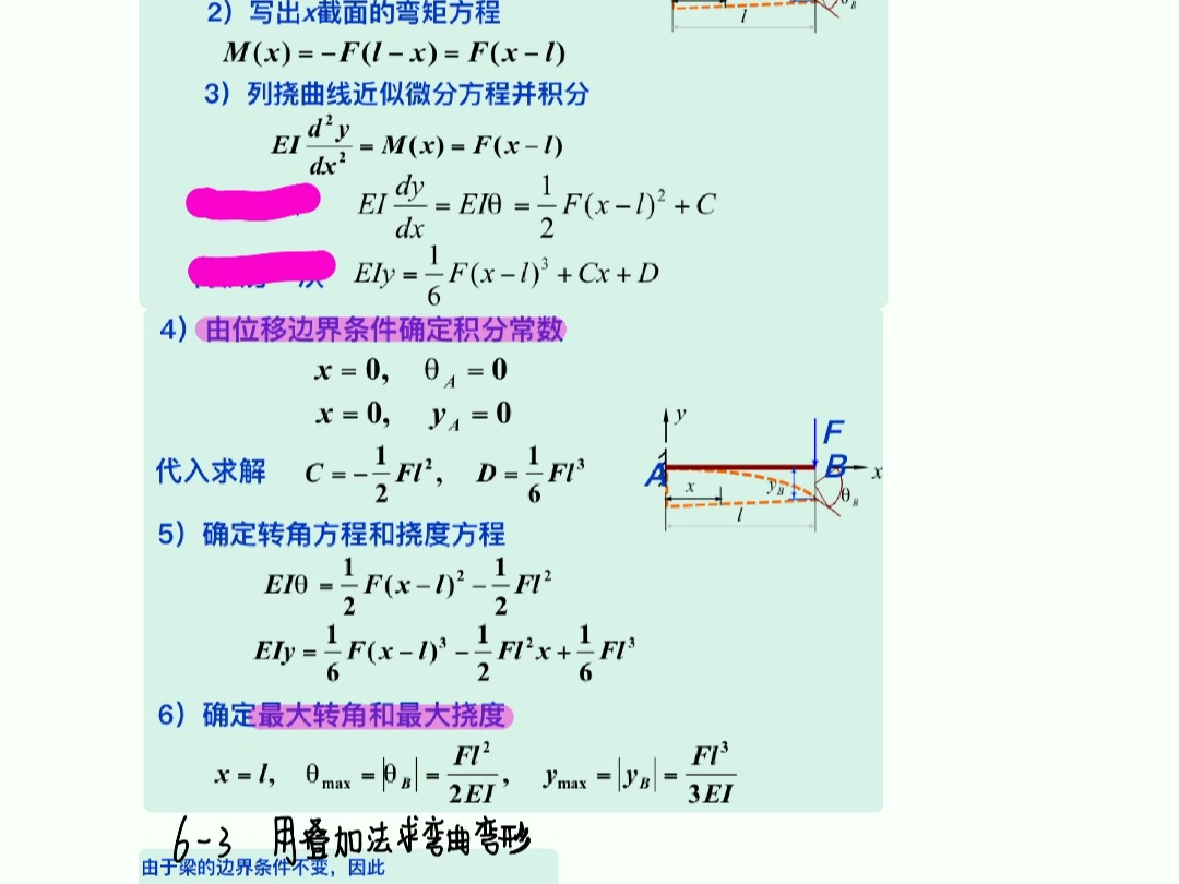 材料力学课堂精讲笔记60页:课本+教师总结,期末复习高效指南!哔哩哔哩bilibili