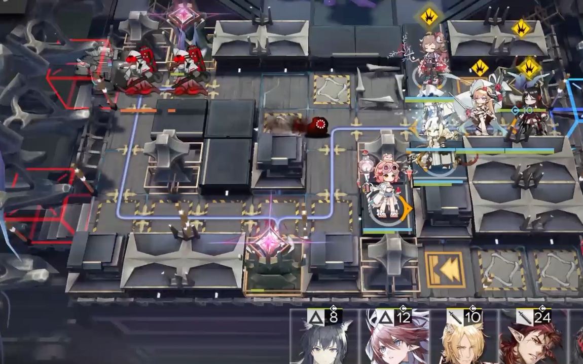 明日方舟创作者应援计划:明日方舟画中人复刻wr-ex-7普通 突袭高配速