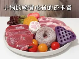 Video herunterladen: 小狗的晚餐 比我的还丰富