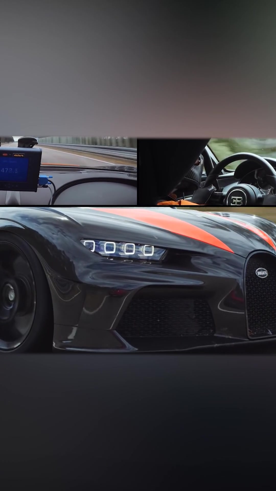 布加迪挑战极速490kmh是轮胎的不舍还是油箱的不挽留