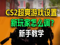 Download Video: CS2新手教学04：新手怎么调一个舒服的游戏设置？