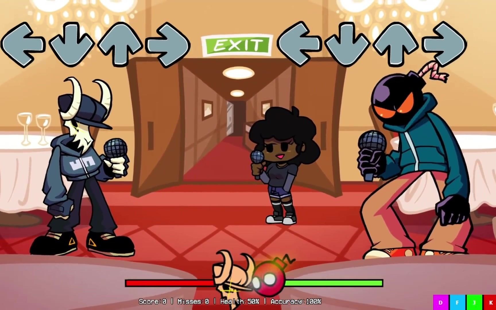 【fnf】whitty和carol去餐厅遇上了tabi