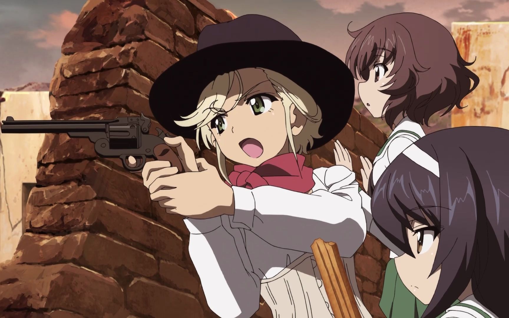 【少女与战车】最终章ova白萝卜战争:突袭