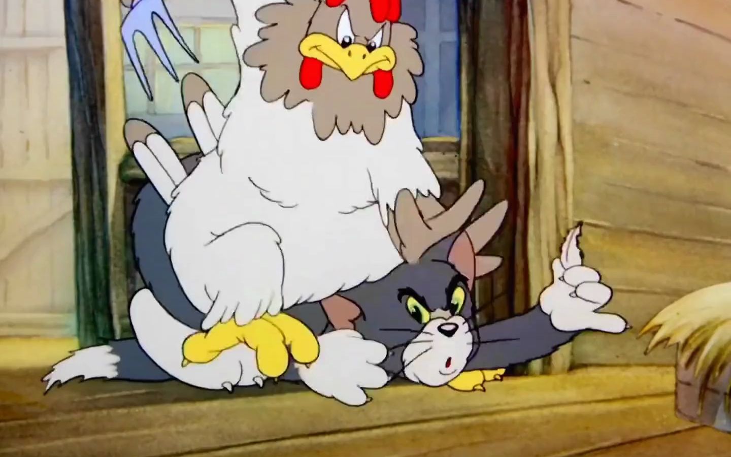 杰瑞为了躲避汤姆,跑到马戏团找了个大象当保镖!