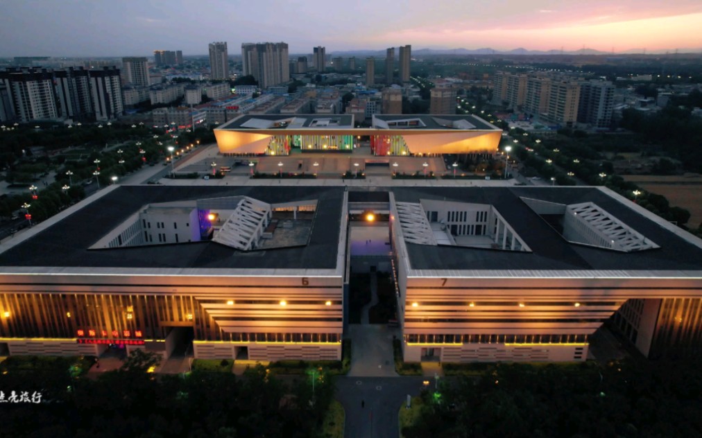 南阳市方城四馆两中心美景全貌