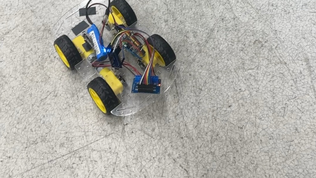 树莓派+ESP32实现自动巡线小车