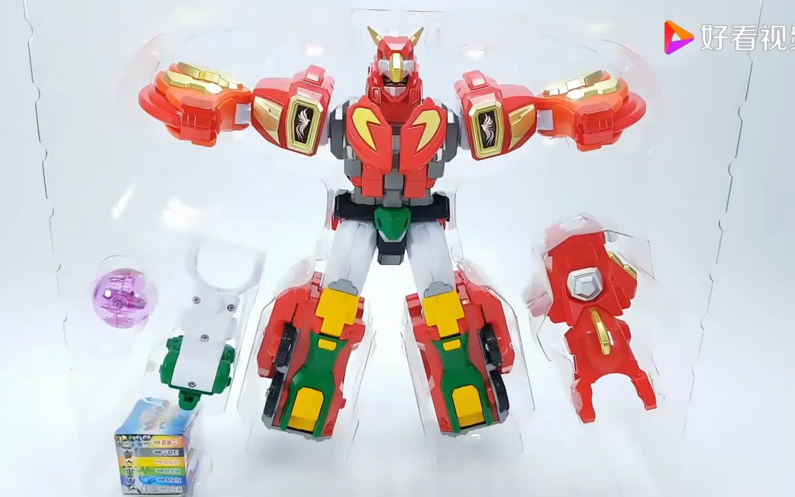 展示嘉利恩 韩国机甲玩具 拆盒试玩