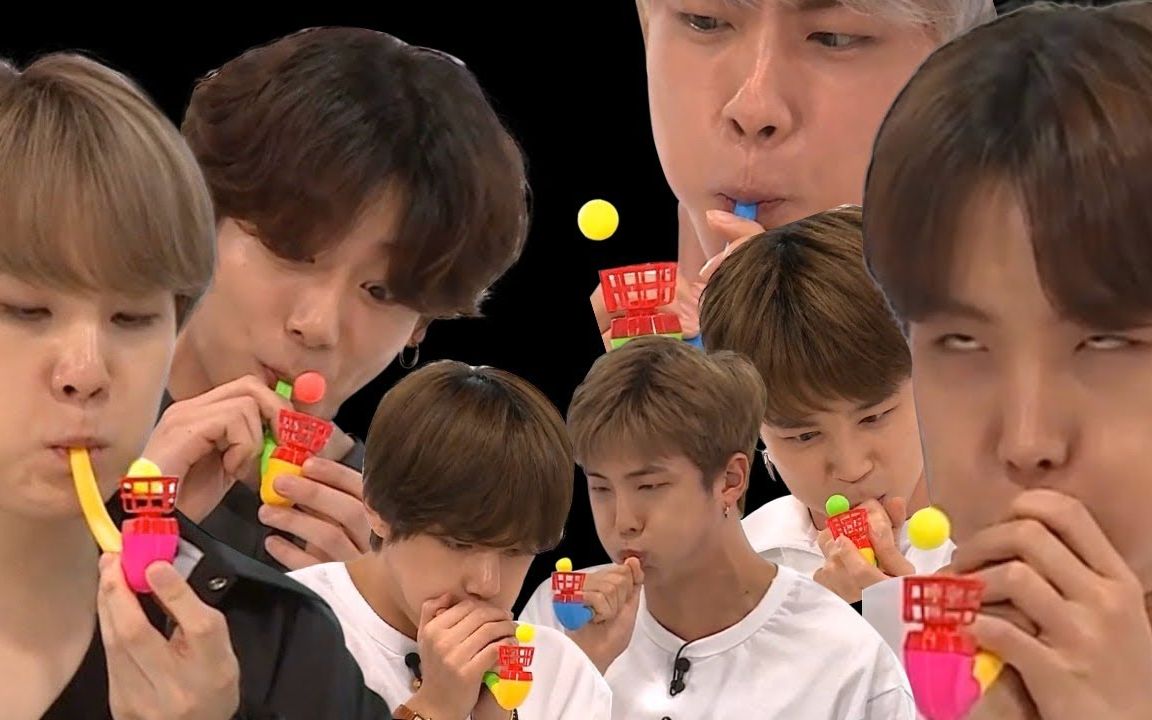 致力于往搞笑艺人发展的bts