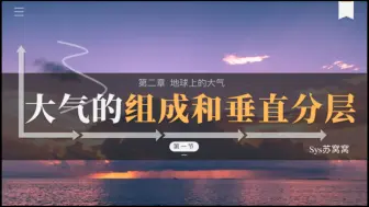 Télécharger la video: 大气的组成和垂直分层！人教版！高中地理必修一！第二章第一节！带上课本！做好笔记！冲！