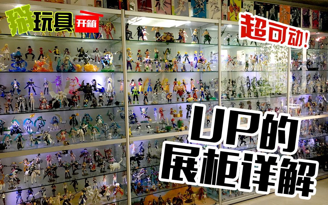 UP十一宅在家~7只展柜详细解说~掰玩具 129期哔哩哔哩bilibili