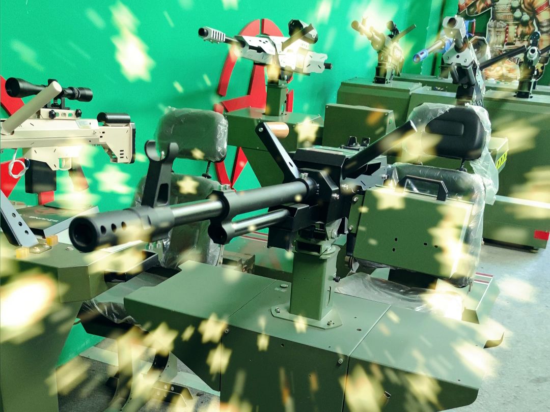 射击场项目游乐气炮枪pkm设备