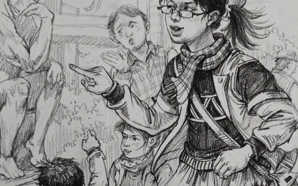 上海市美术联考速写