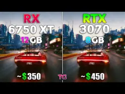 Download Video: RTX 3070 vs RX 6750 XT  10游戏对比测试