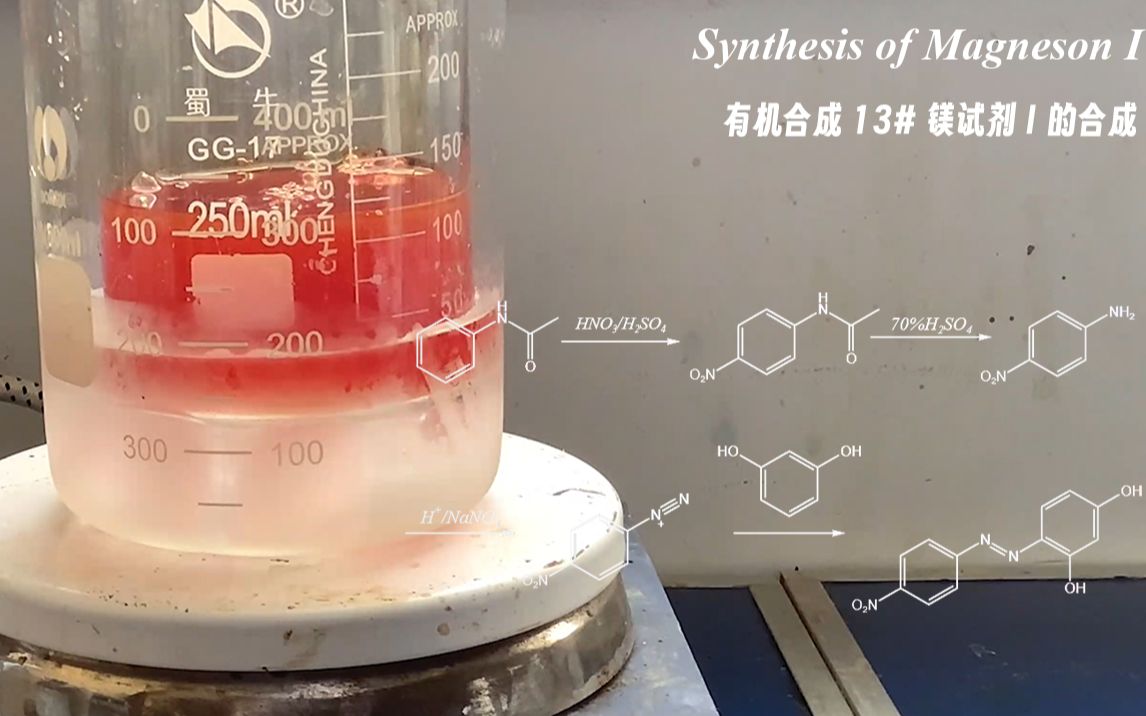 【有机合成】13# Synthesis of Magneson I哔哩哔哩bilibili