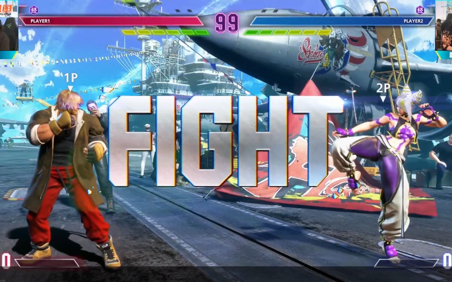 街霸6:中国cpt线下赛 vxbao 对战 小孩