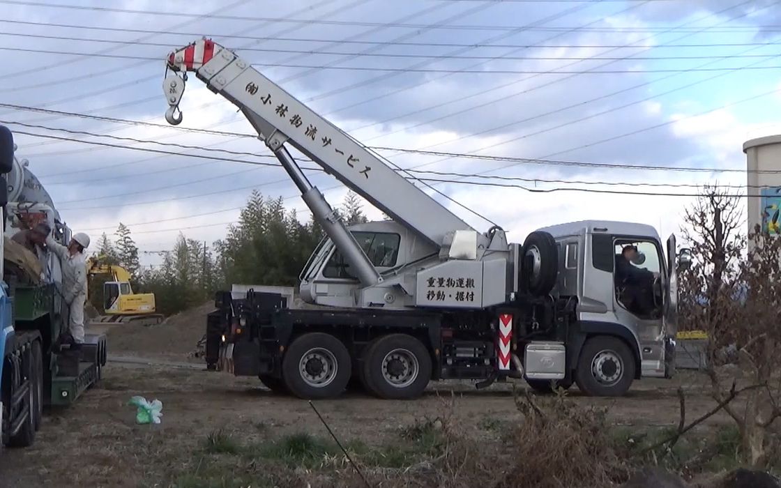 日本卡车吊起重机