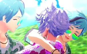 Télécharger la video: 【扭曲仙境MMD】「海行きたい！」【海寮三人】