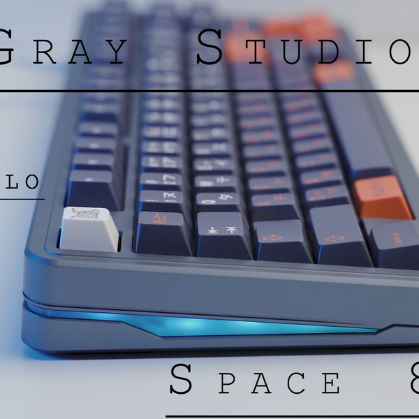 一起来冲出地球吧! Gray Studio - Space80 Apollo 客制化键盘
