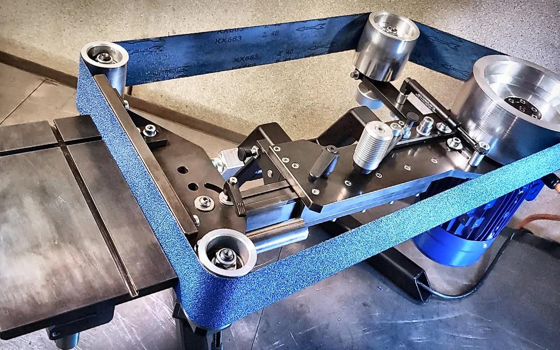 philvandelay30分钟打造高端砂带磨床