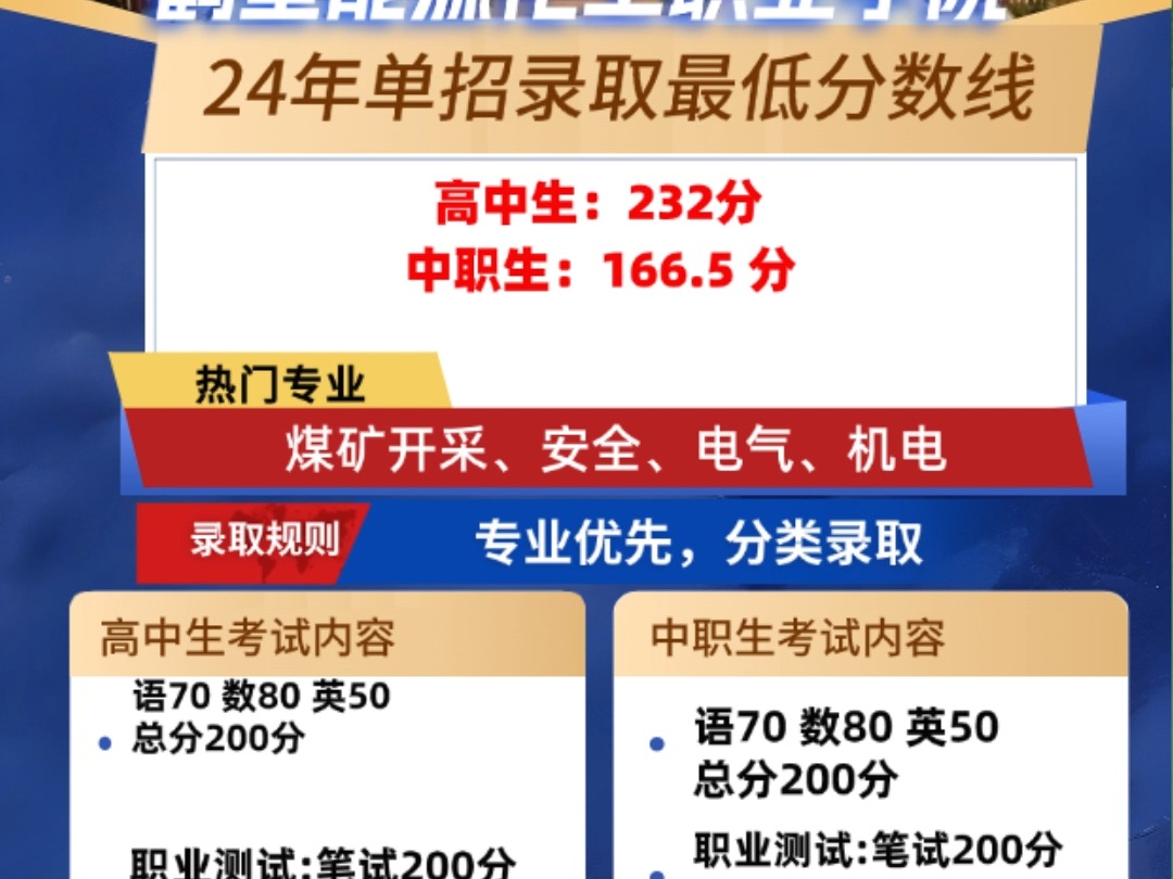 鹤壁能源化工职业学院单招录取线招生简章专业职测试题考什么内容 鹤壁能源化工职业学院单招考什么,鹤壁能源化工职业学院单招什么优先录取,鹤壁能源...