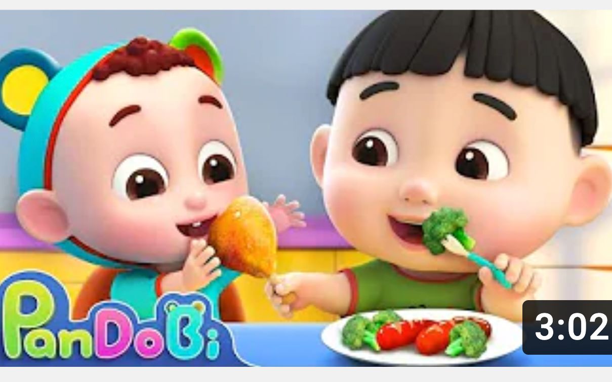 [图]Vegetables Are Good for Babies 蔬菜对宝宝有好处｜Super Pandobi