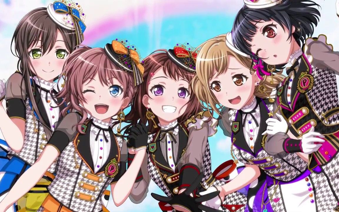 二重の虹 full mv expert poppinparty歌曲(歌词付)- 双倍快乐