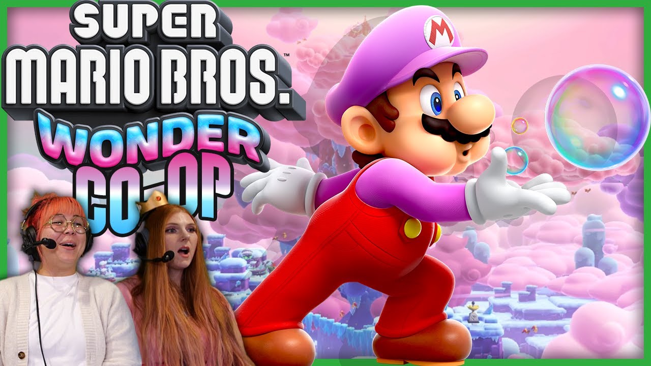 3429super mario bros. wonder - clouds and bubbles!