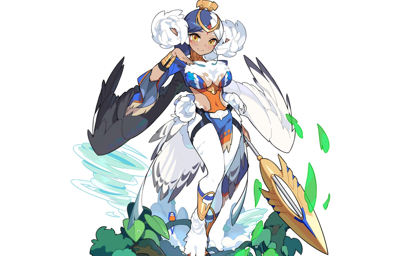 【世界弹射物语】【鸟族巫女公主】洁菲尔 1 鸟族的巫女公主