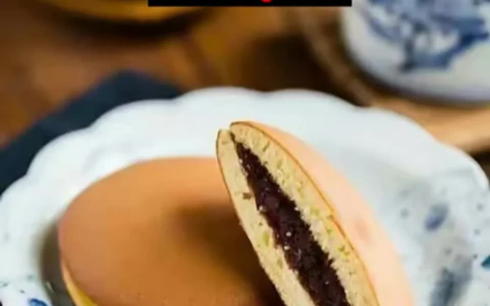 铜锣烧日本美食哆啦A梦Dorayaki下午茶甜品哔哩哔哩bilibili