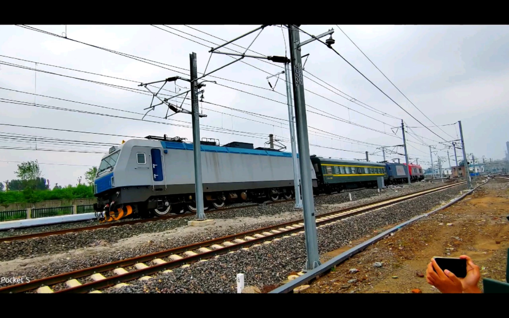 2 北京环铁跑车合集:hxd3 某实验型号 轨检 25k hxd3c 复兴 fxn3c