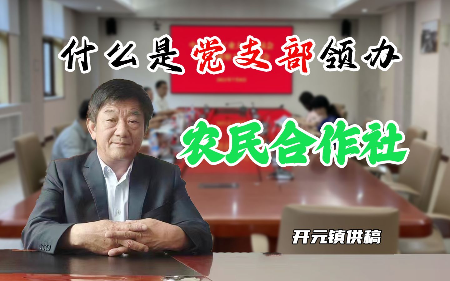 『云课堂』什么是党支部领办农民合作社(开元镇东忽村)哔哩哔哩bilibili