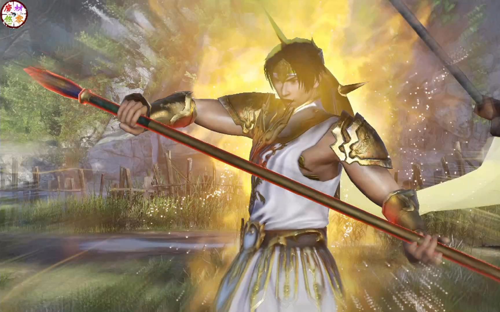 废材悠零ps4无双大蛇3赵云人物演示神术技能无双技能神格化鉴赏