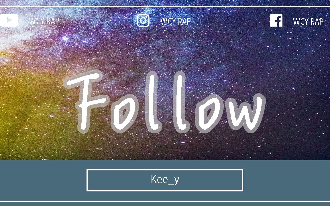 Keey  Follow「我也难过得像照着一面镜子 多么希望和你在一起的时间」【动态歌词/Lyrics Video】#Keey #Follow #动态歌词哔哩哔哩bilibili