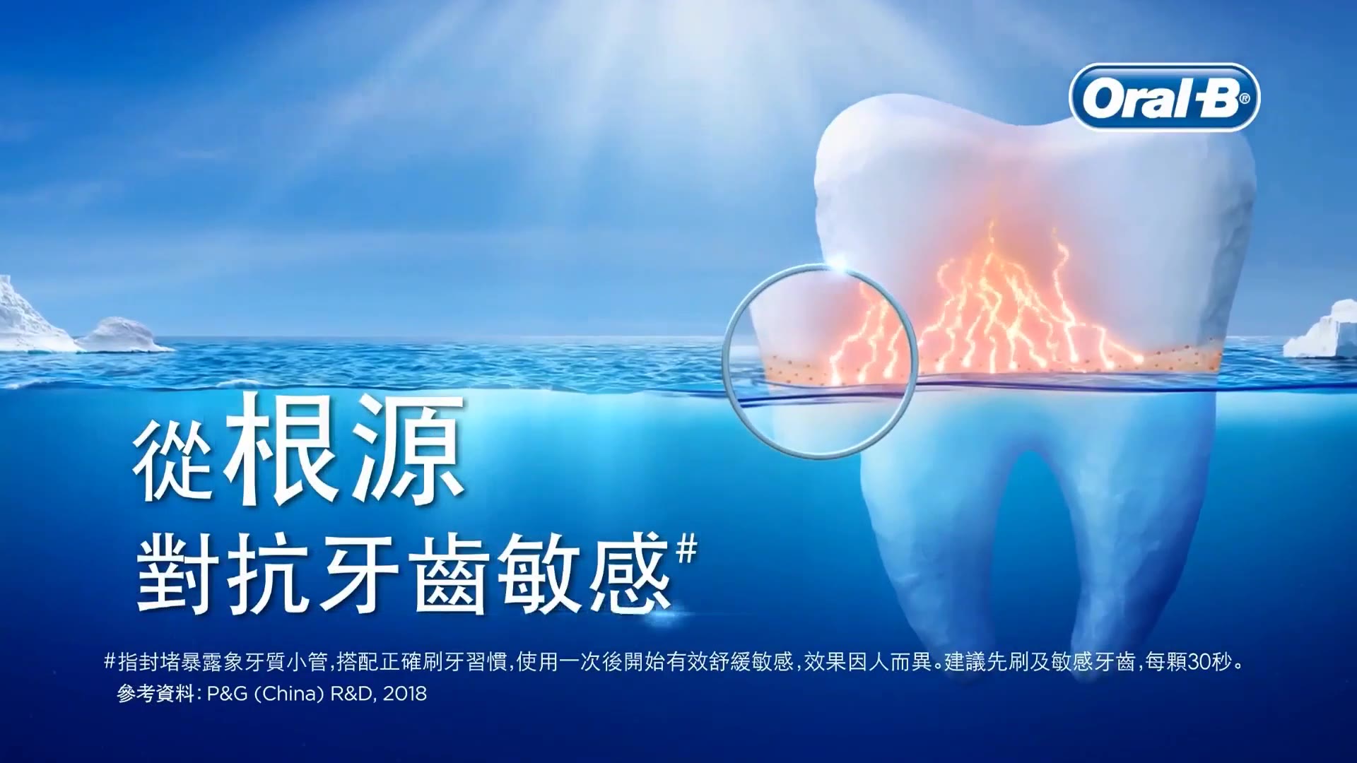 央视广告欣赏-欧乐-b抗敏护龈牙膏