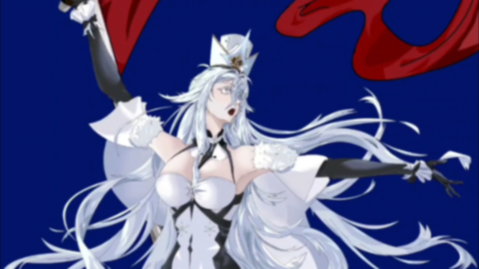 祖国母亲在召唤——碧蓝航线苏维埃同盟二创[画世界指绘过程]