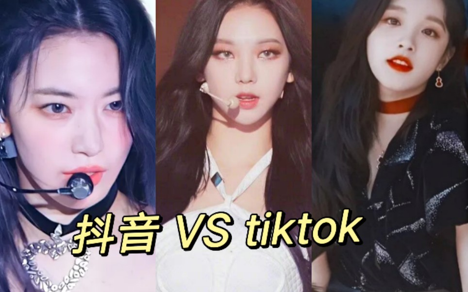 【国内外喜好差异?】抖音 VS TIKTOK标签热度排名(五六代女团)哔哩哔哩bilibili