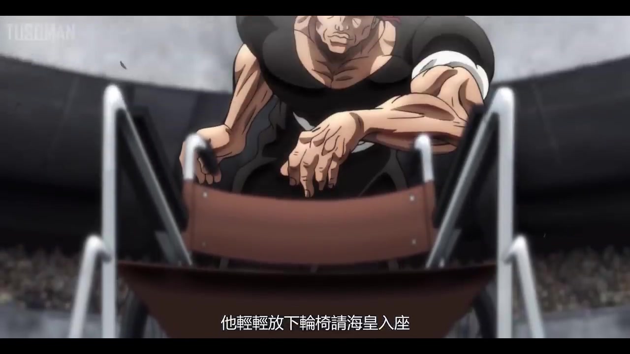 【老鹏解说】《刃牙》海皇篇:地上最强生物 范马勇次郎vs郭海皇_哔哩