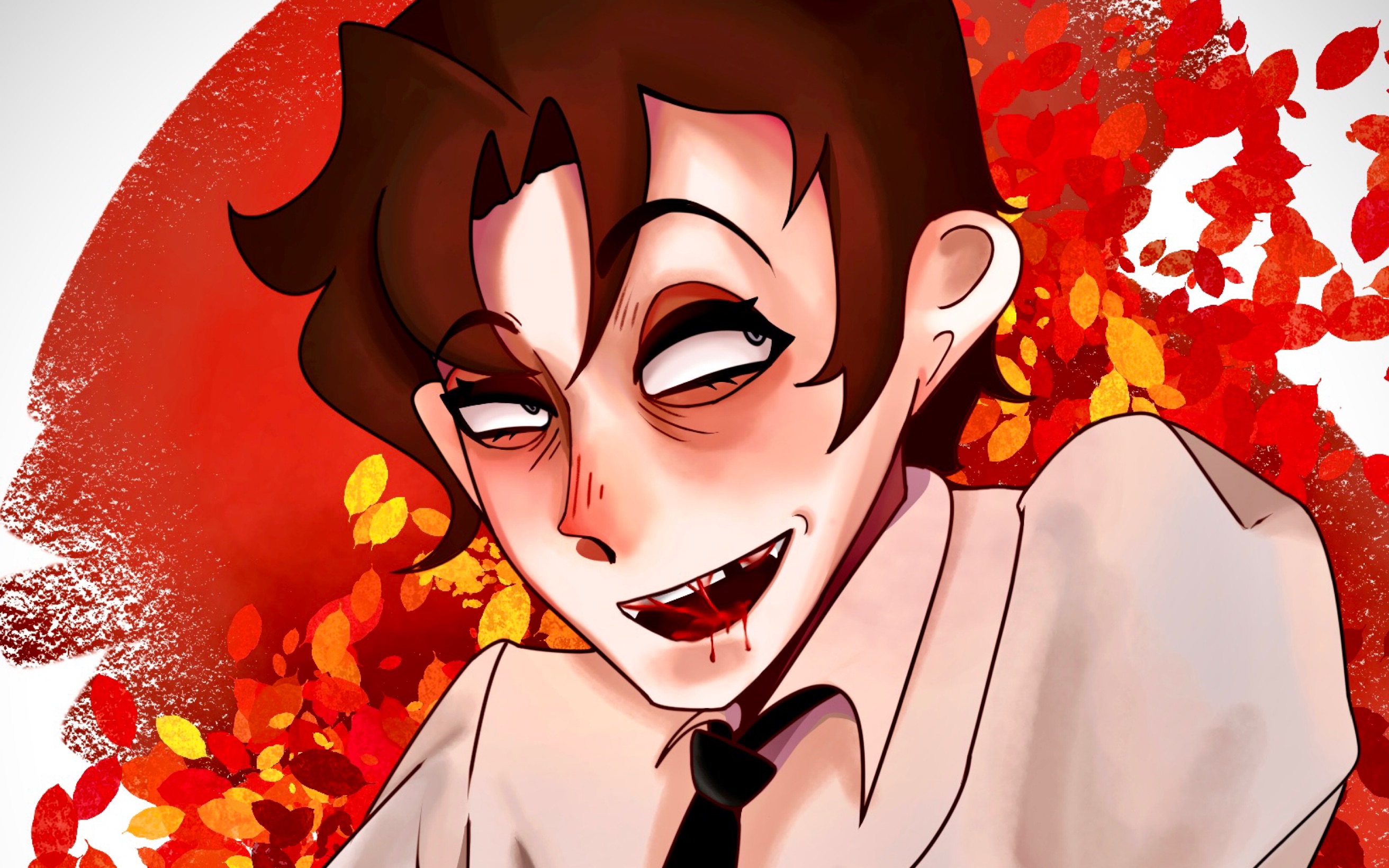 【fnaf】发张白薯的绘画过程