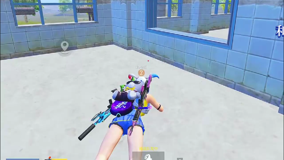 和平精英地铁逃生游戏日常 吃鸡日常 新皮肤 学生党-1