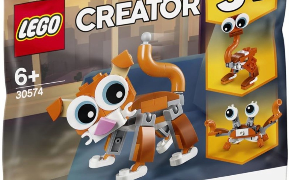 乐高 创意百变 30574 猫咪 速组评测_哔哩哔哩_bilibili