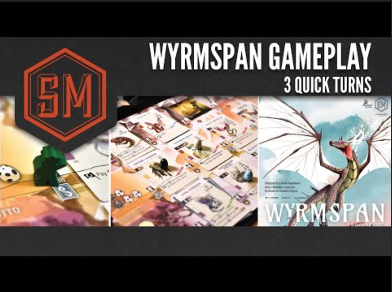 [图]《龙翼翱翔》（2024）快速三轮演示 Wyrmspan Gameplay： 3 Quick Turns