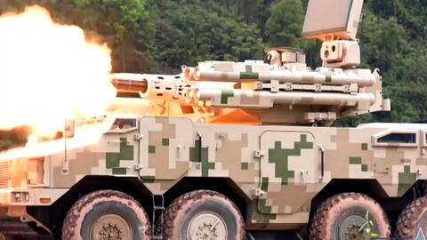 625E弹炮结合武器系统实车全方位测试_哔哩哔哩_bilibili