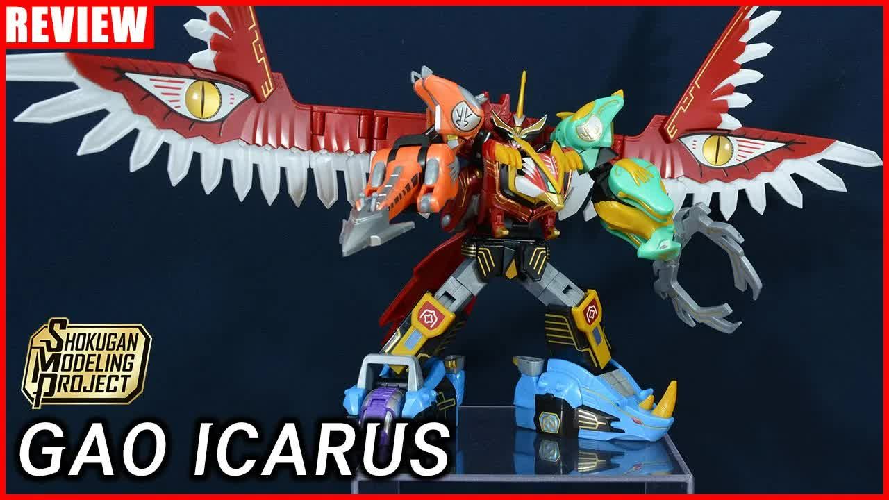 【展示】smp 百兽战队牙吠连者 牙吠伊卡洛斯