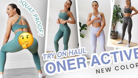 Krissy Cela】ONER ACTIVE TRY ON HAUL New Colours!_哔哩哔哩_bilibili