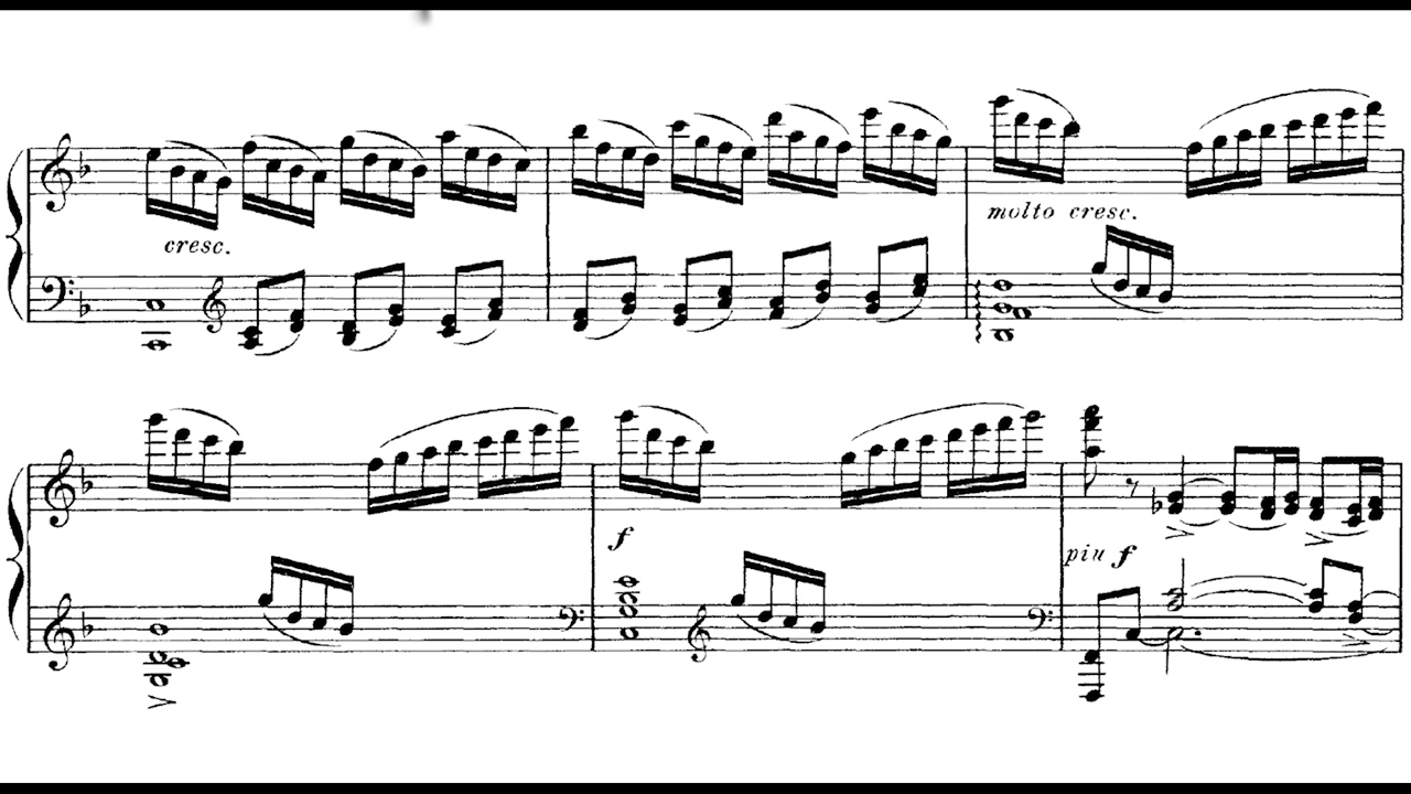 [图]【Walter Gieseking】德彪西 - 贝加莫组曲（曲谱同步）