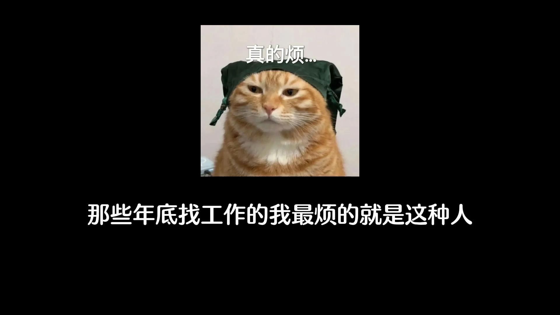 年底找工作的我最烦的就是这种人