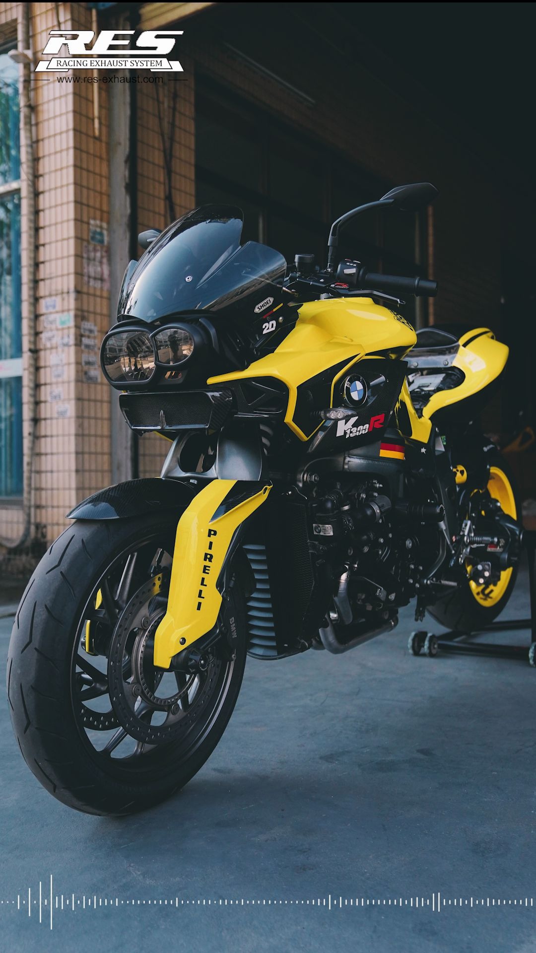 宝马bmw k1300r | res钛合金排气 了解一下